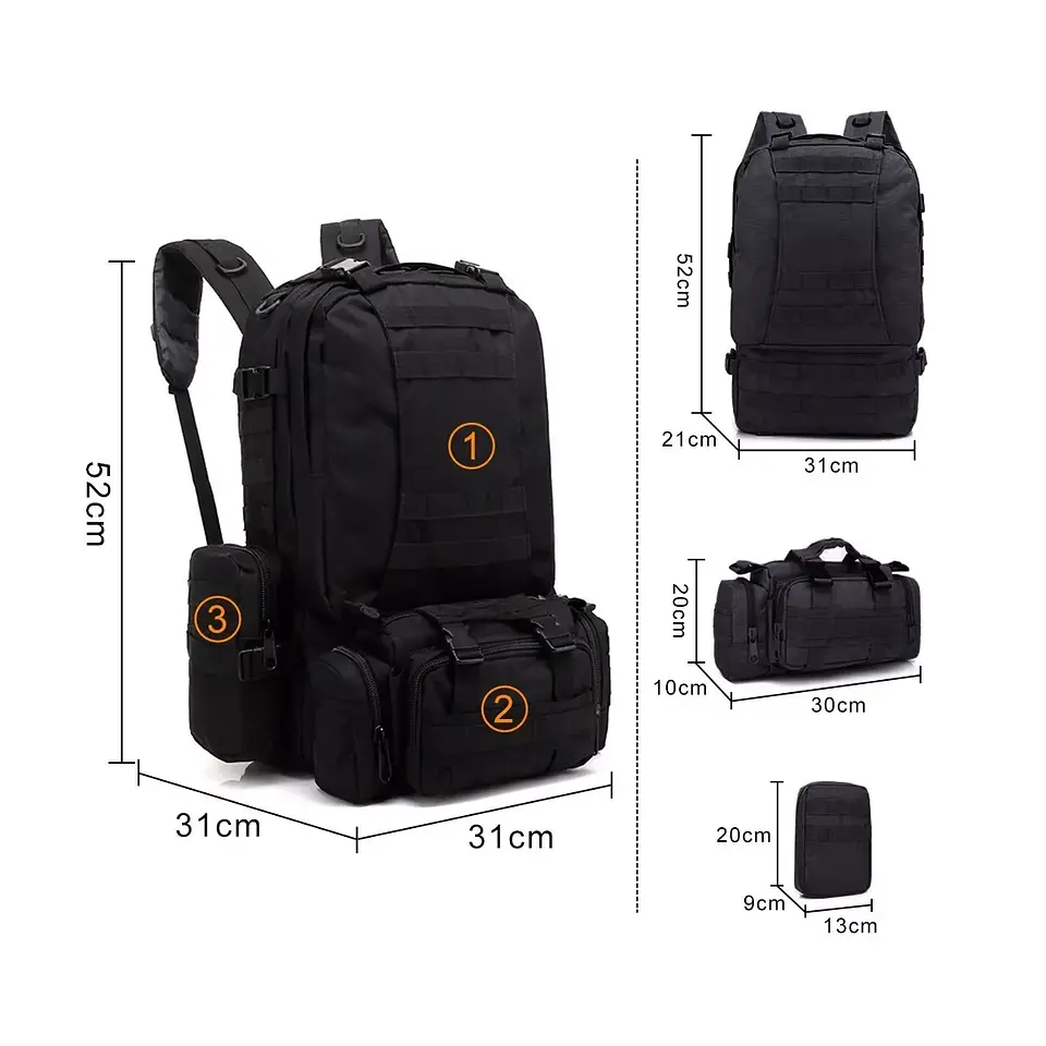 Mochila Táctica Tres Dias  6
