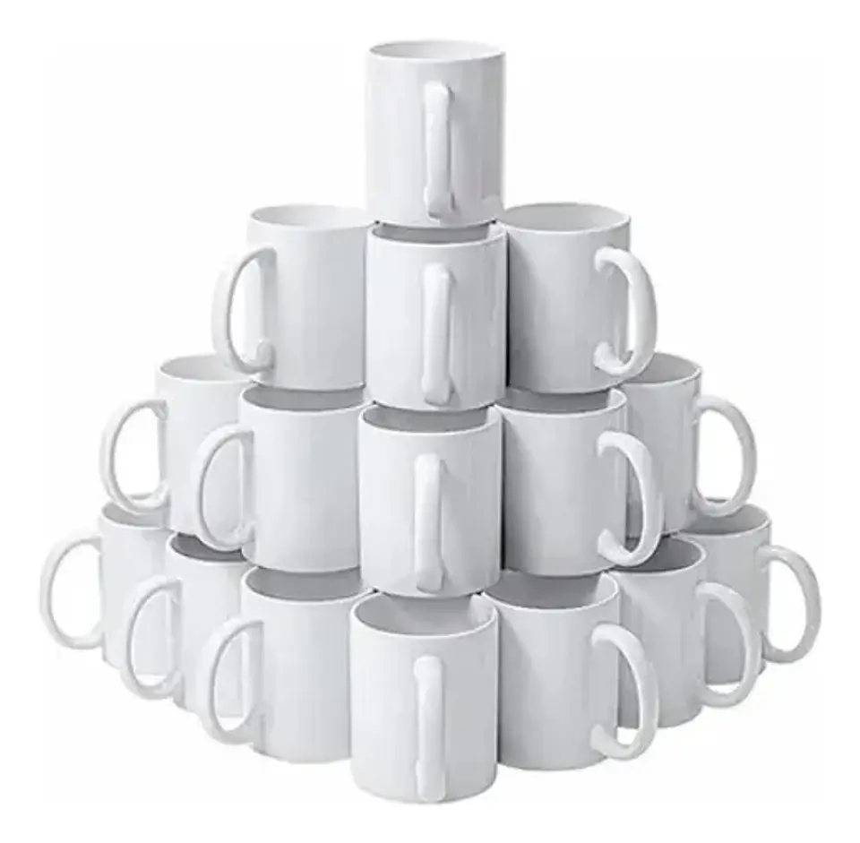 Caja de 36 Tazones Blancos 11 oz 6