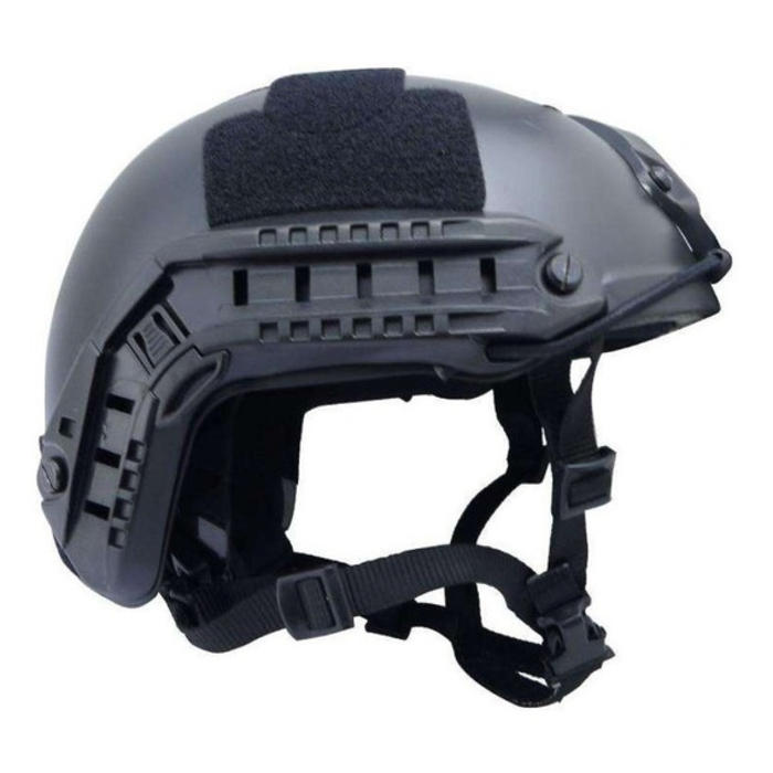 Casco Negro Airsoft Tipo Fast