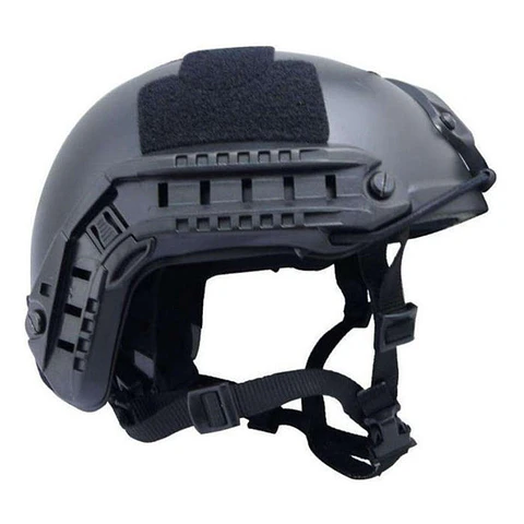 Casco Negro Airsoft Tipo Fast