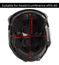 Casco Negro Airsoft Tipo Fast - Miniatura 5