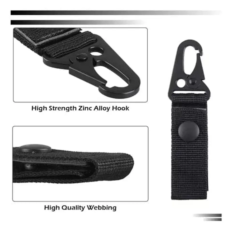 Porta Llave Táctico Negro 5