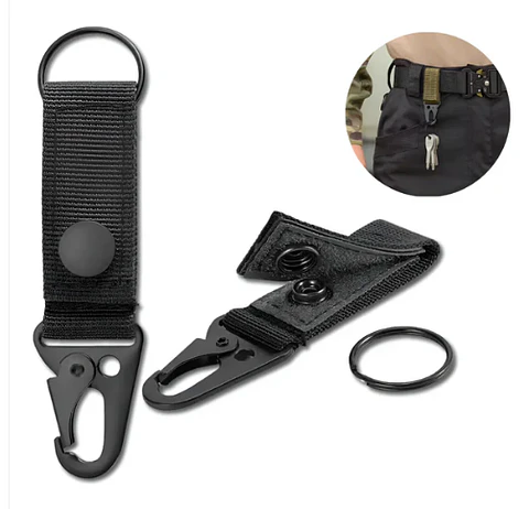 Porta Llave Táctico Negro