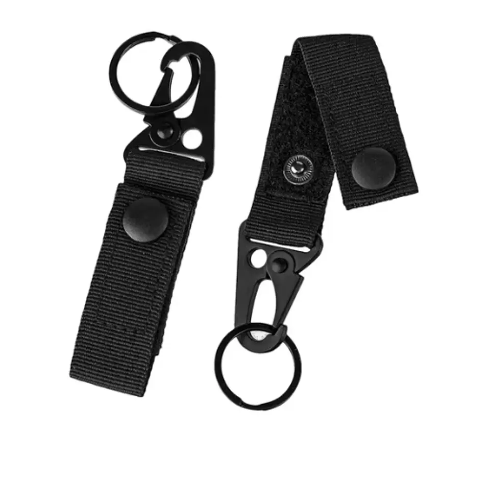 Porta Llave Táctico Negro 2