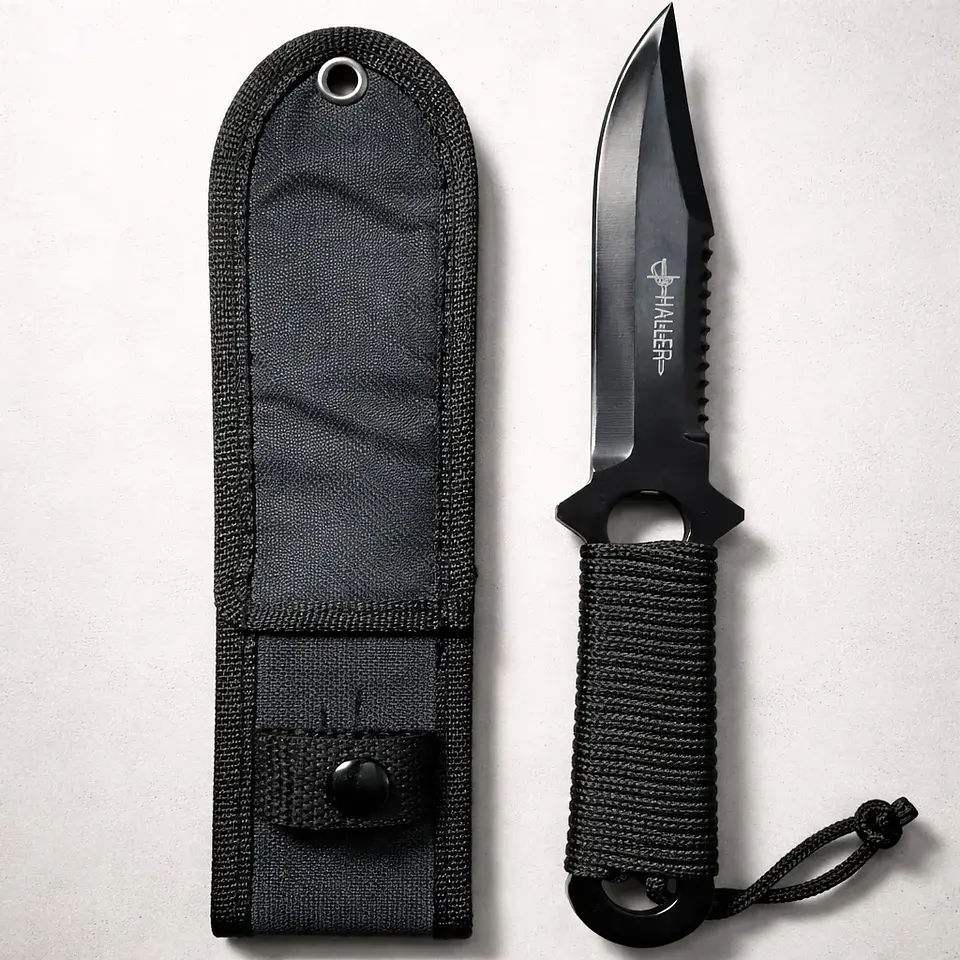 Cuchillo Daga Negro 3