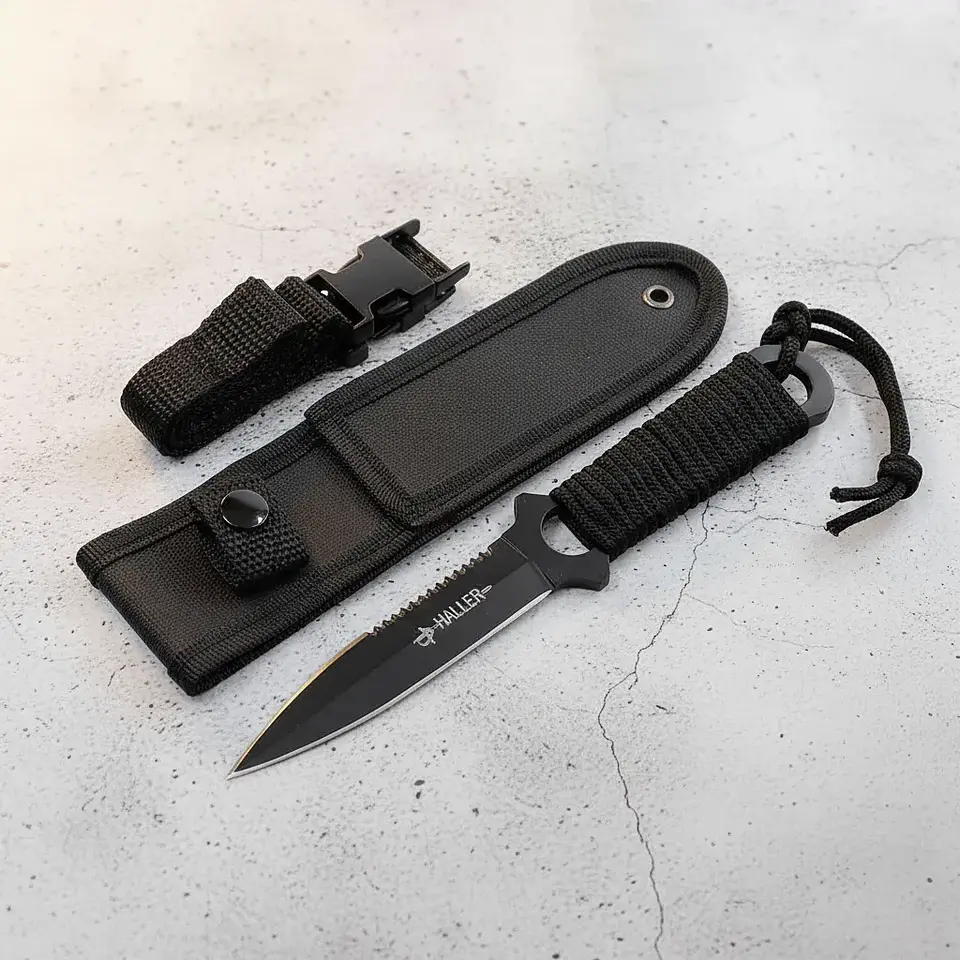 Cuchillo Daga Negro 5