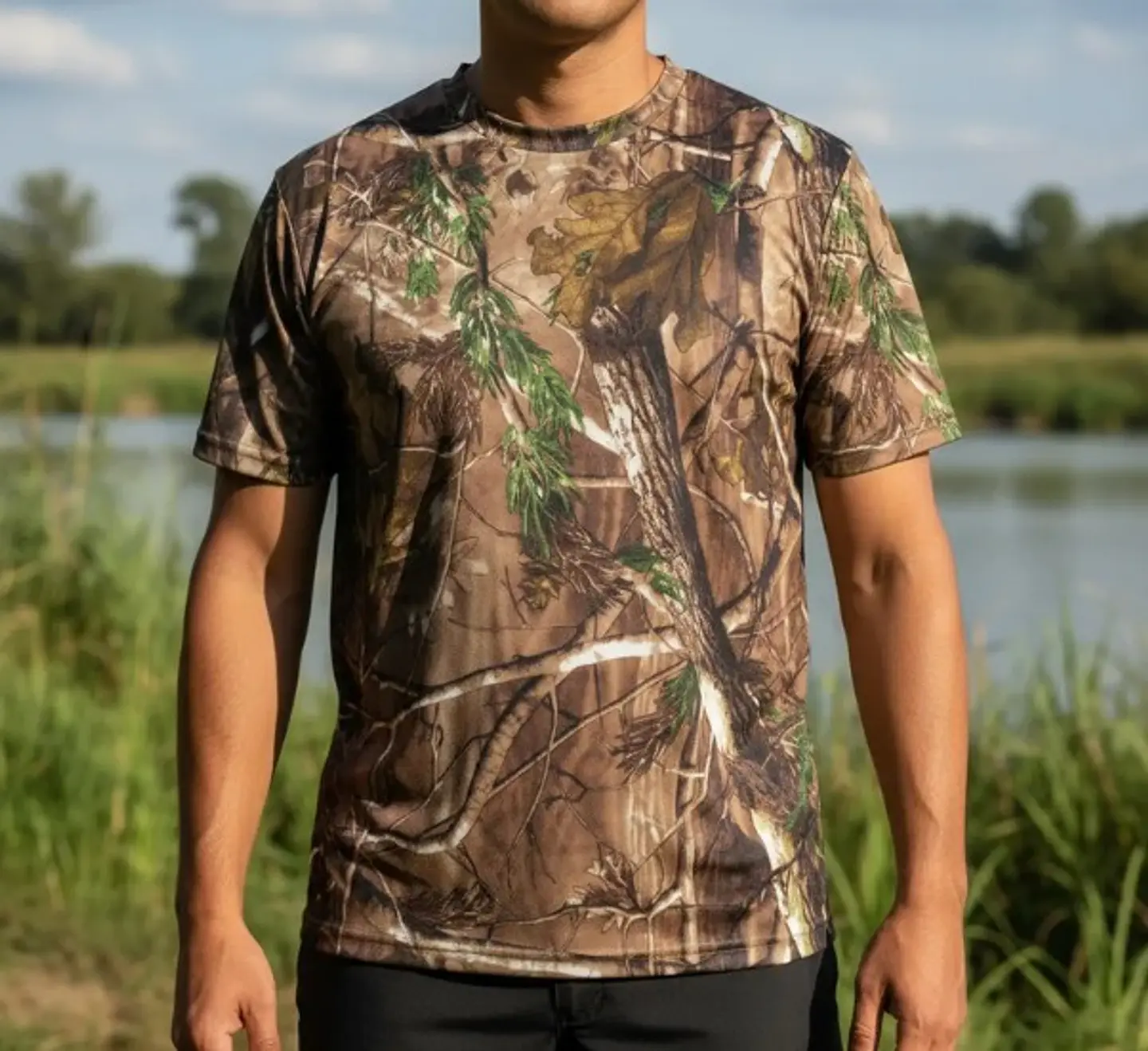 Polera Camuflaje Tree Camo 3