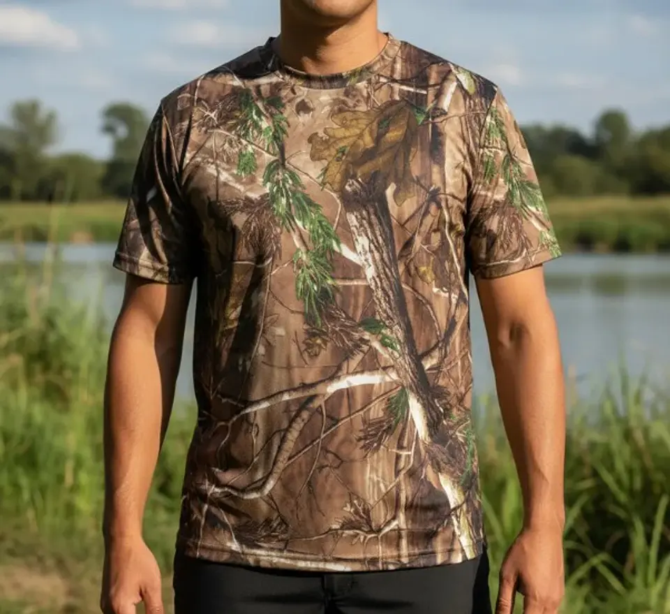 Polera Camuflaje Tree Camo 3