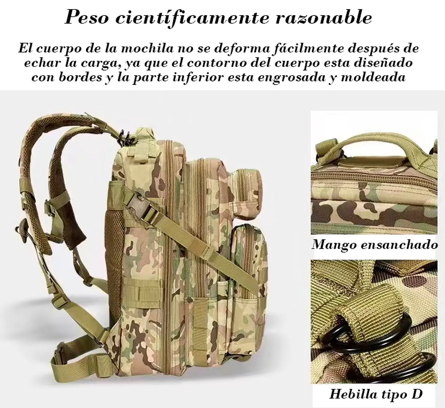 Mochila Táctica 30 Litros  2