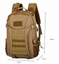 MOCHILA TACTICA MILITAR 40 LITROS   - Miniatura 5