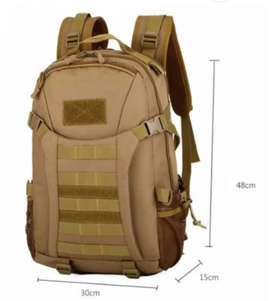 MOCHILA TACTICA MILITAR 40 LITROS   5