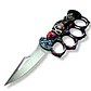 CUCHILLO NAVAJA CON MANOPLA DISEÑO - Miniatura 1