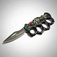 CUCHILLO NAVAJA CON MANOPLA DISEÑO - Miniatura 5
