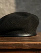 Boina Clásica Negra Gorra Militar - Miniatura 2