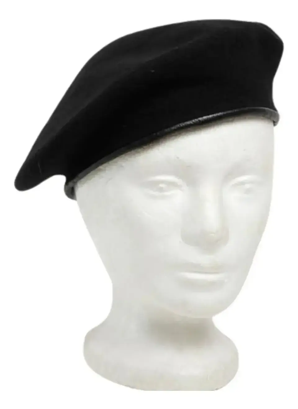 Boina Clásica Negra Gorra Militar 4