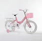 Bicicleta Infantil Aro 16 Rosada con Ruedas de Apoyo - Miniatura 4