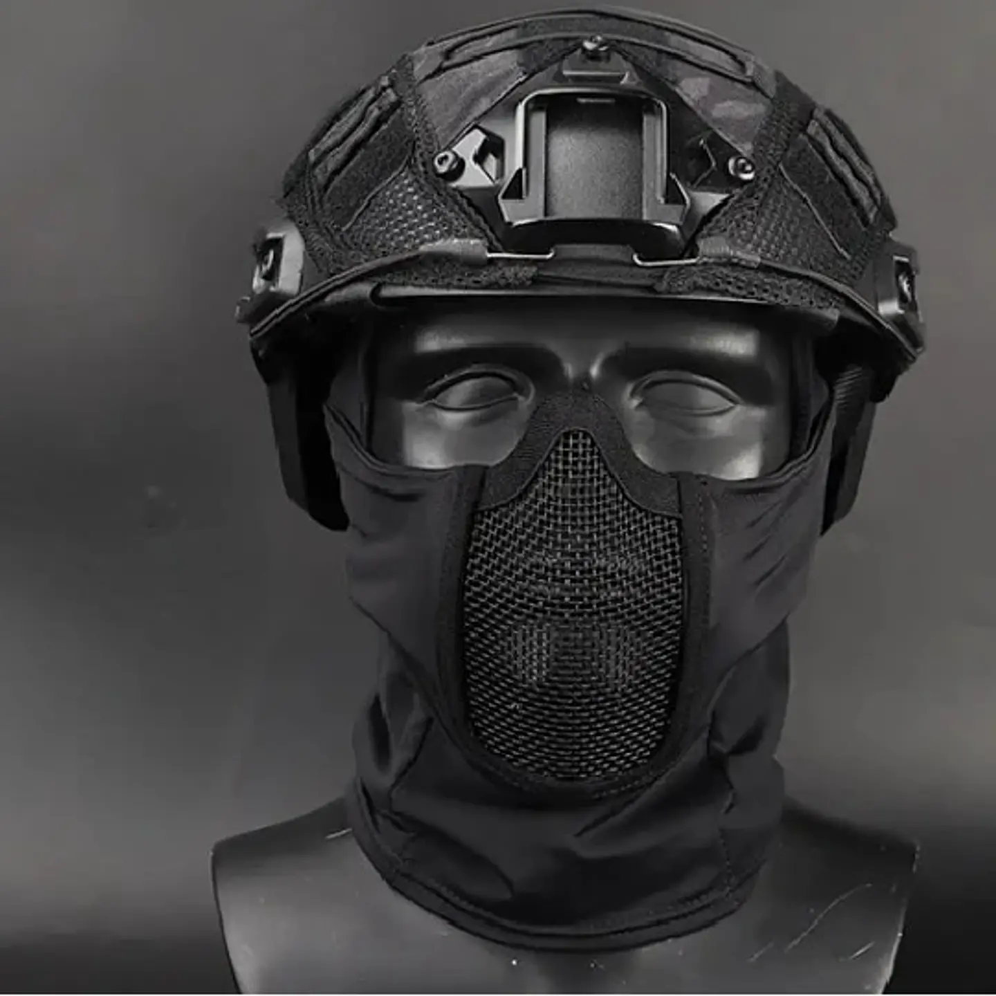 Balaclava con Rejilla Protectora Mascara Airsoft  12