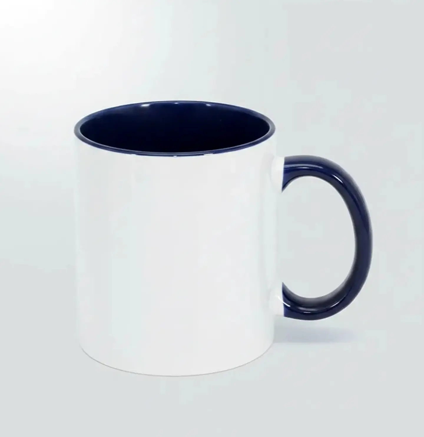 Tazón Para Sublimación Interior y Mango Color 11 oz 1