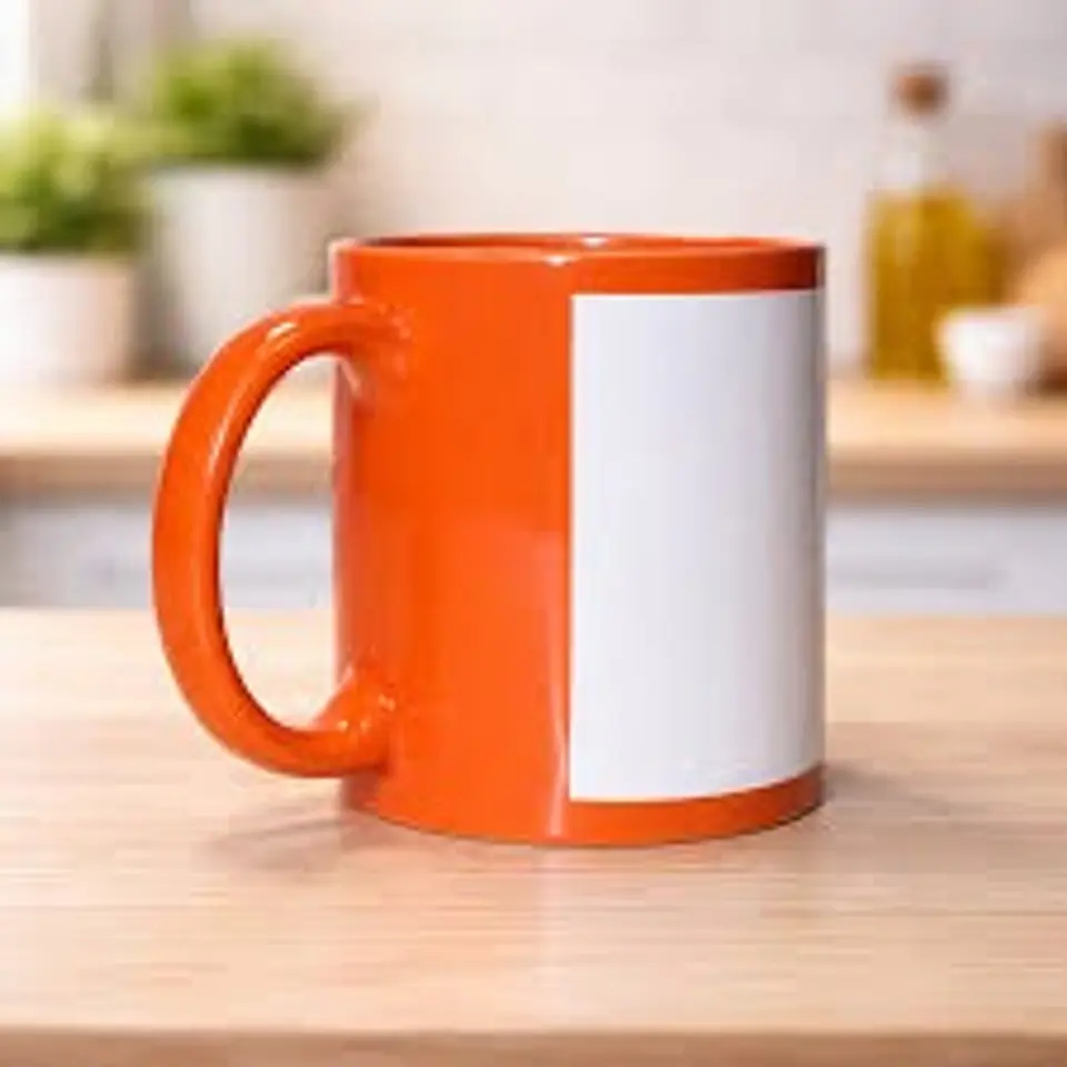 Tazón Para Sublimación Parche y Mango Color 11 oz 10