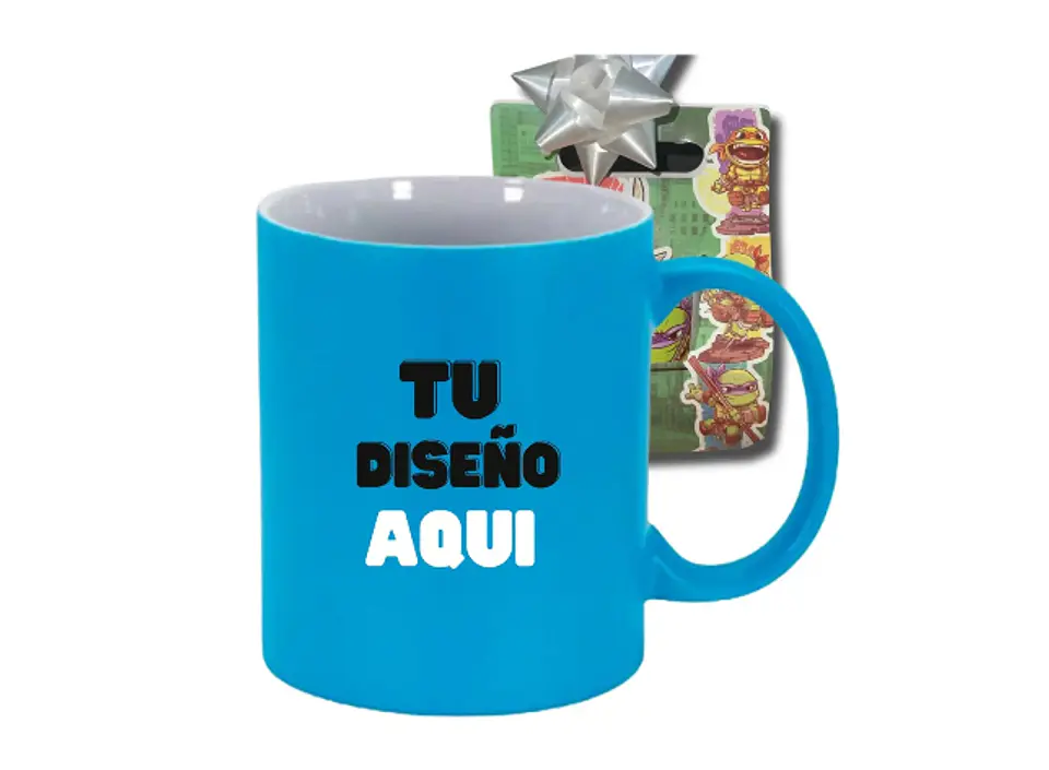 Tazón para Sublimación Full Color Fluor 11oz 6