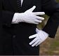 Guantes Formales Blancos Guantes Desfiles Ceremonias  - Miniatura 2