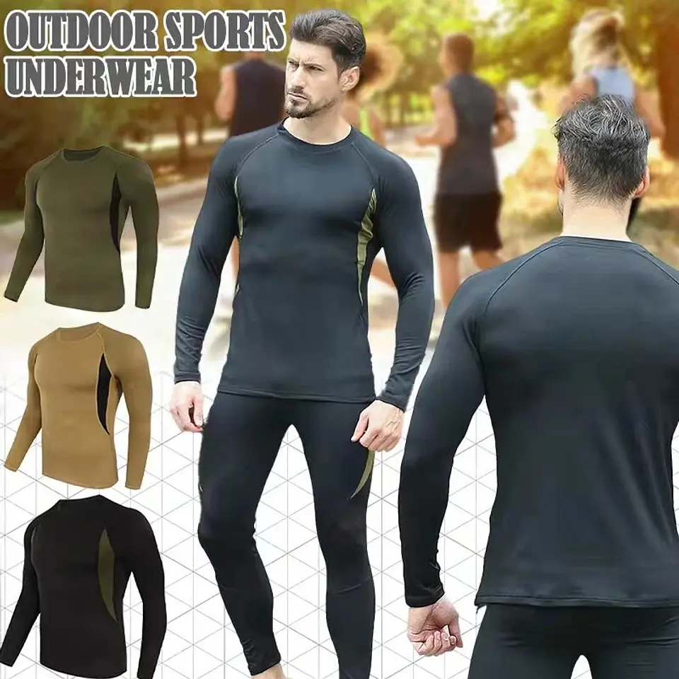 Primera Capa, Conjunto Primera Capa Polera y Pantalón Térmicos 1