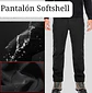 Pantalón Softshell con Forro Interior de Micropolar, Pantalón Térmico Unisex - Miniatura 2