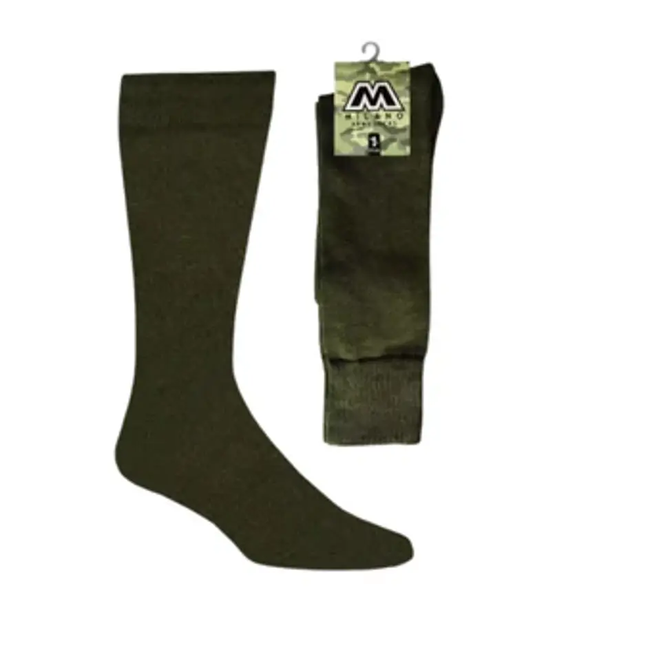 Calcetas Uniforme Verde, Calcetas Milano Gruesas  1