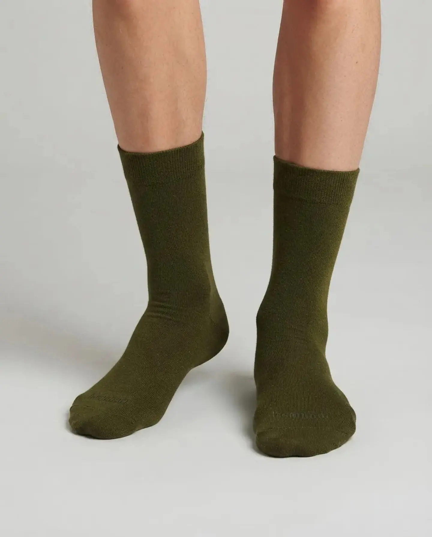 Calcetines Verdes, Calcetas de Bamboo Linea Uniformados  Unisex 3