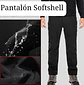 Pantalón Softshell con Forro Interior de Micropolar, Pantalón Térmico Unisex - Miniatura 2