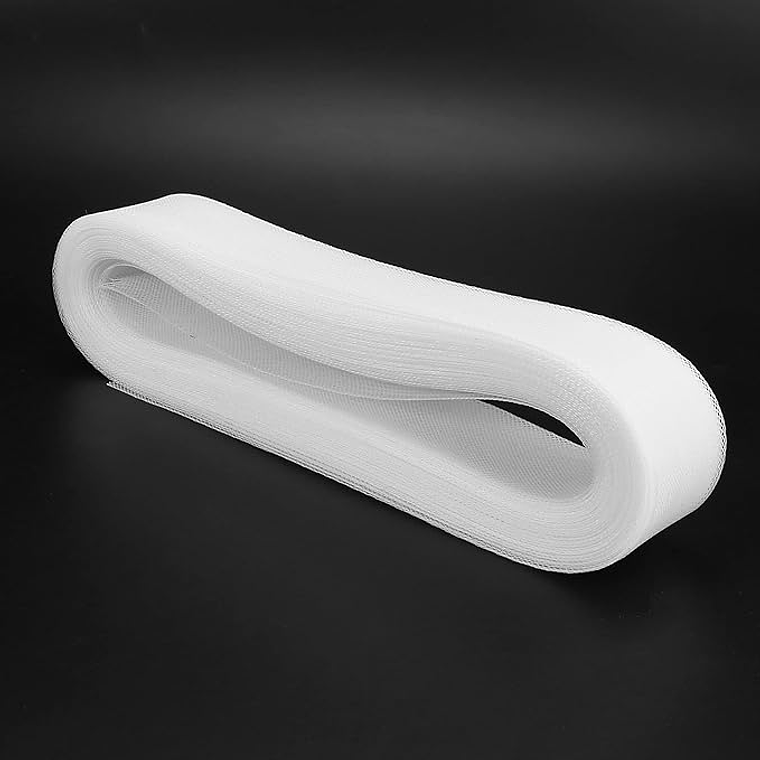 Malla para Vestidos Importada | Color Blanco – Madeja de 45 Metros 2