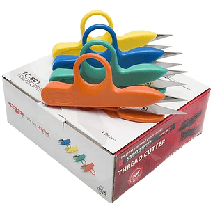 Piquetera con Mango Plástico | Cajita de 12 Unidades – Colores Surtidos