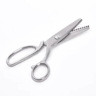 Tijera Zig Zag Metal 8.5