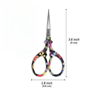 Tijera Punta Recta | Para Cortar Bordados – Producto Importado