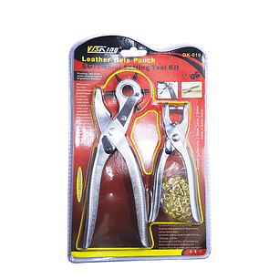 Juego de Sacabocado 2 en 1 | Alicate para Ojalillo