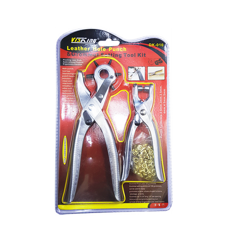 Juego de Sacabocado 2 en 1 | Alicate para Ojalillo 2