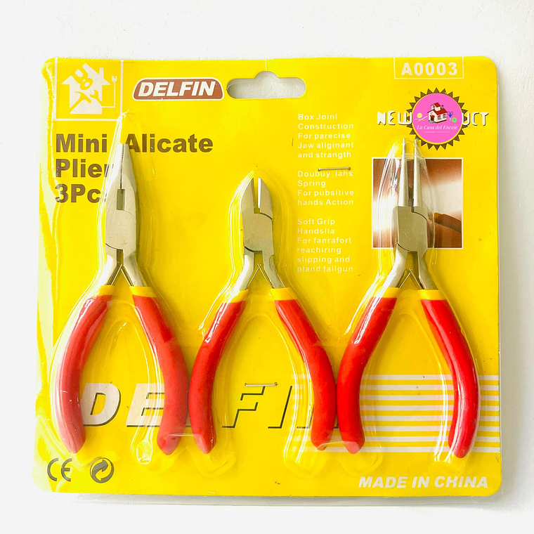 Set de Alicates para Bisutería | Juego de 3 Piezas 1