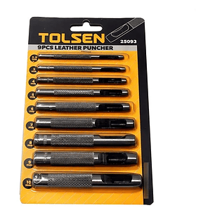 Sacabocados a Golpe | 9 Punzones