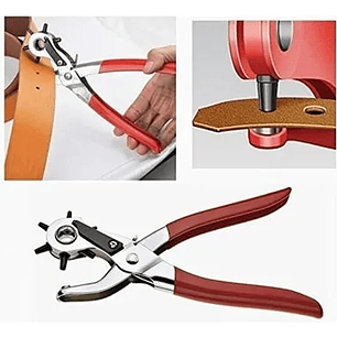 Alicate Sacabocado | 6 Tamaños de Hueco