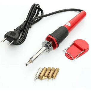 Kit de Bolígrafo para Pirograbado Eléctrico | 5 Piezas – 60W