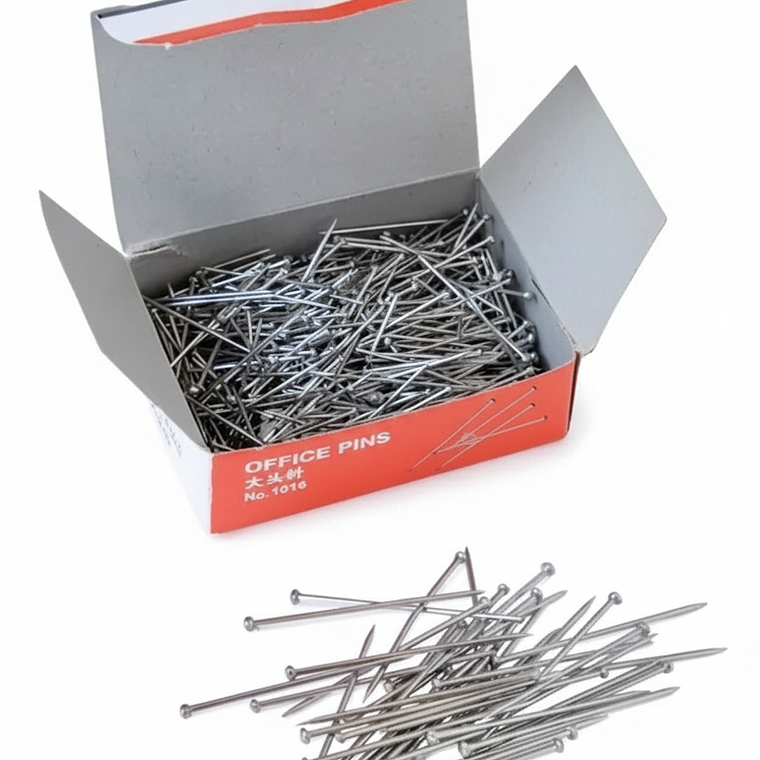 Alfiler Fox | Caja Naranja | Paquete Medio Kilo (10 Cajitas) 1