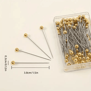 Alfiler Cajita Cuadrada | Caja de 20 Cajitas