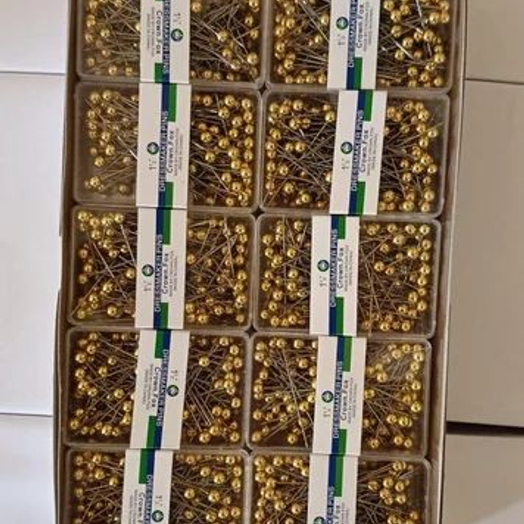 Alfiler Cajita Cuadrada | Caja de 20 Cajitas 2