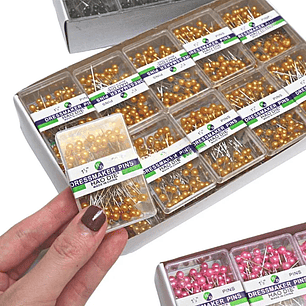 Alfiler Dorado | Caja de 20 Cajitas