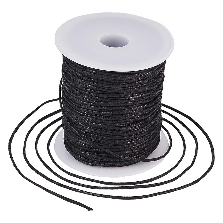 Hilo Encerado | Color Degro 1