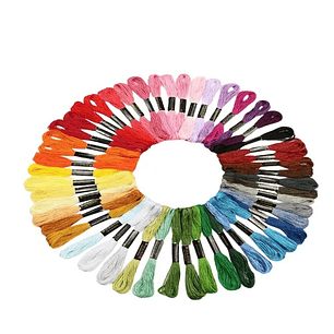 Hilo de Bordar | Cajita de 24 Madejas