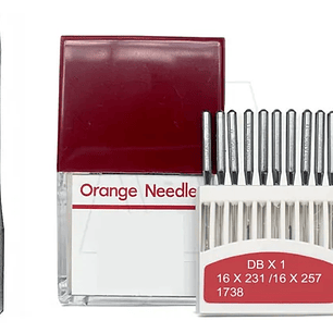 Aguja para Recta DBX1 Orange | Caja de 10 Sobres
