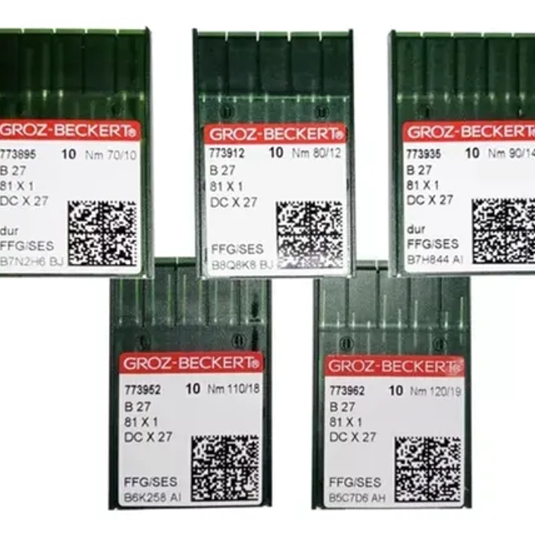 Aguja Groz Beckert BCX27 Remalle | Caja de 10 Sobres 1