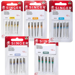 Aguja Singer Original | Sobre de 10 Agujas