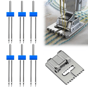 Aguja Gemela | Cajita de 100 Unidades